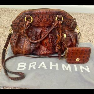 *AUTHENTIC* BRAHMIN PURSE WITH MATCHING WALLET